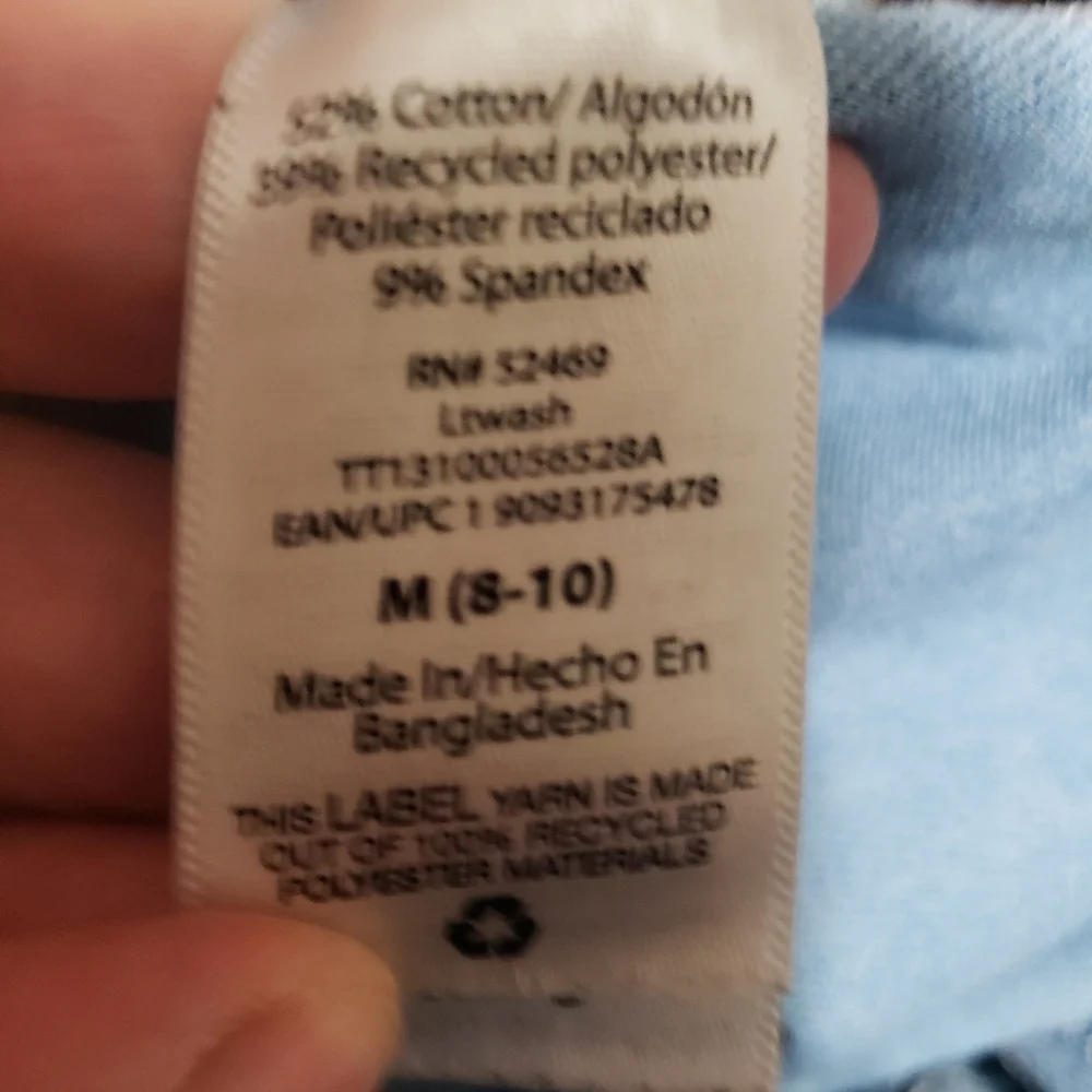 Time and Tru Women Jeggings Stretch Capri High Rise Light denim Medium - Picture 4 of 5